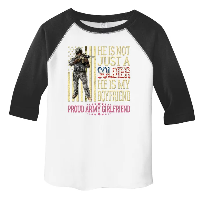 My Friend Is My Soldier Hero Gift Proud Army Friend Gift Toddler Fine Jersey T-Shirt