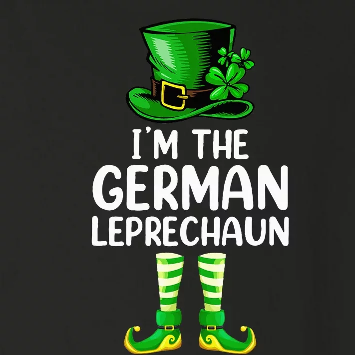 Matching Family I'm The German Leprechaun St Patrick's Day Toddler Long Sleeve Shirt