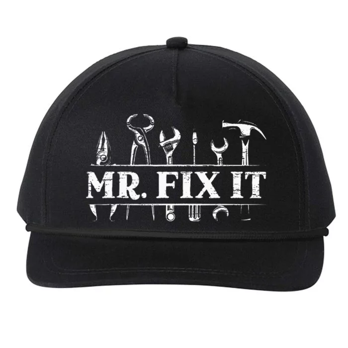 Mr. Fix It For A Handyman Craftsman Snapback Five-Panel Rope Hat