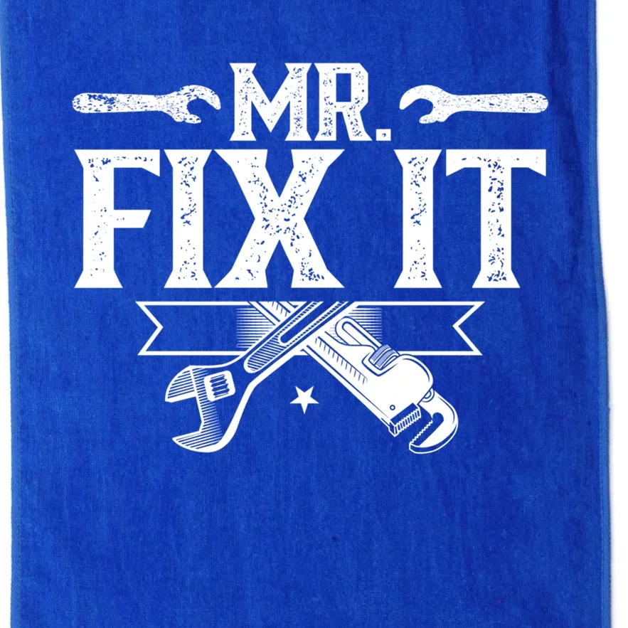 Mr Fix It Handy Repair Fixing Tinkerer Great Gift Platinum Collection Golf Towel