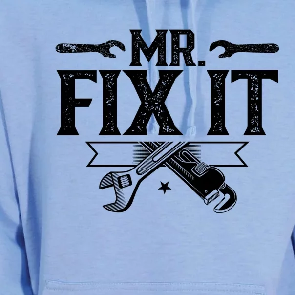 Mr Fix It Handy Repair Fixing Tinkerer Great Gift Unisex Surf Hoodie