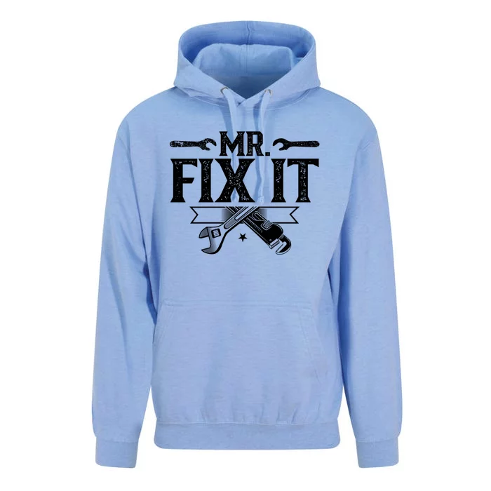 Mr Fix It Handy Repair Fixing Tinkerer Great Gift Unisex Surf Hoodie