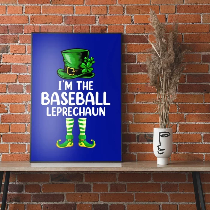 Matching Family I'm The Baseball Leprechaun St Patrick's Day Gift Poster