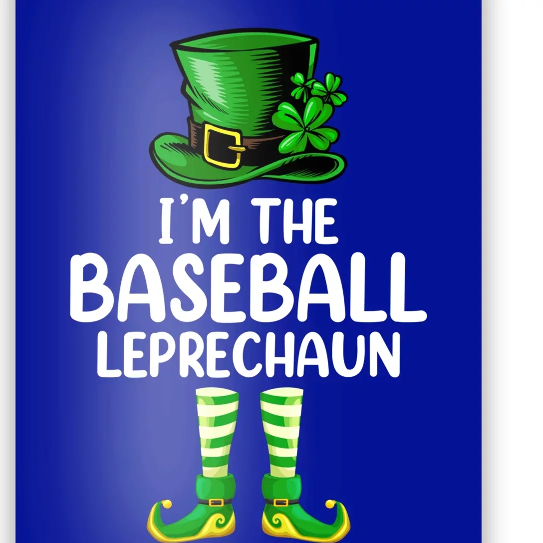 Matching Family I'm The Baseball Leprechaun St Patrick's Day Gift Poster