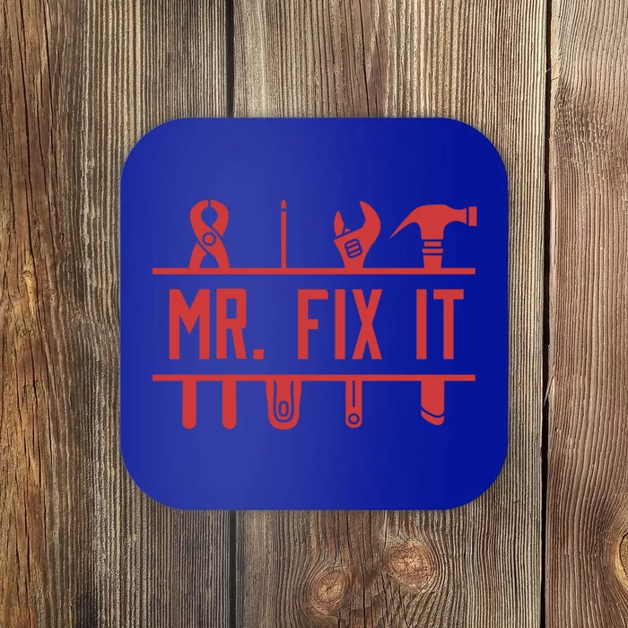 Mr Fix It Dad Fathers Day Daddy Husband Handy Grandpa Gift Coaster