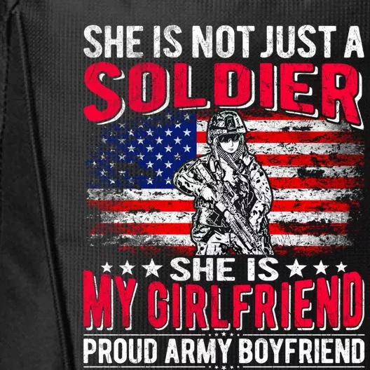 My Friend Is Soldier Hero Proud Army Friend Military Gift City Backpack