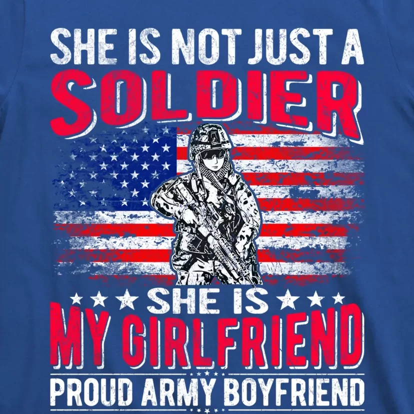 My Friend Is Soldier Hero Proud Army Friend Military Gift T-Shirt