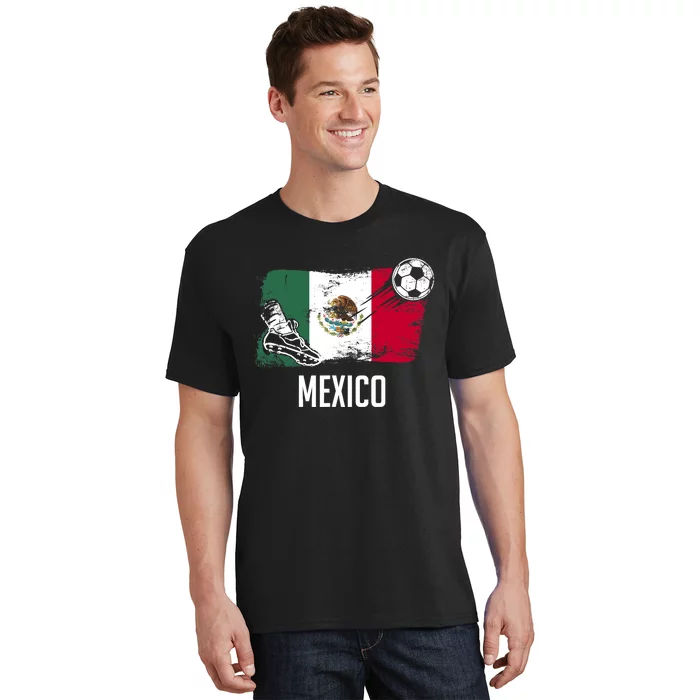 Mexico Flag Jersey Mexican Soccer Team Mexican T-Shirt