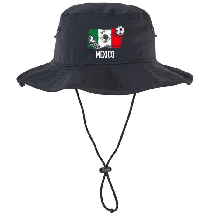 Mexico Flag Jersey Mexican Soccer Team Mexican Legacy Cool Fit Booney Bucket Hat