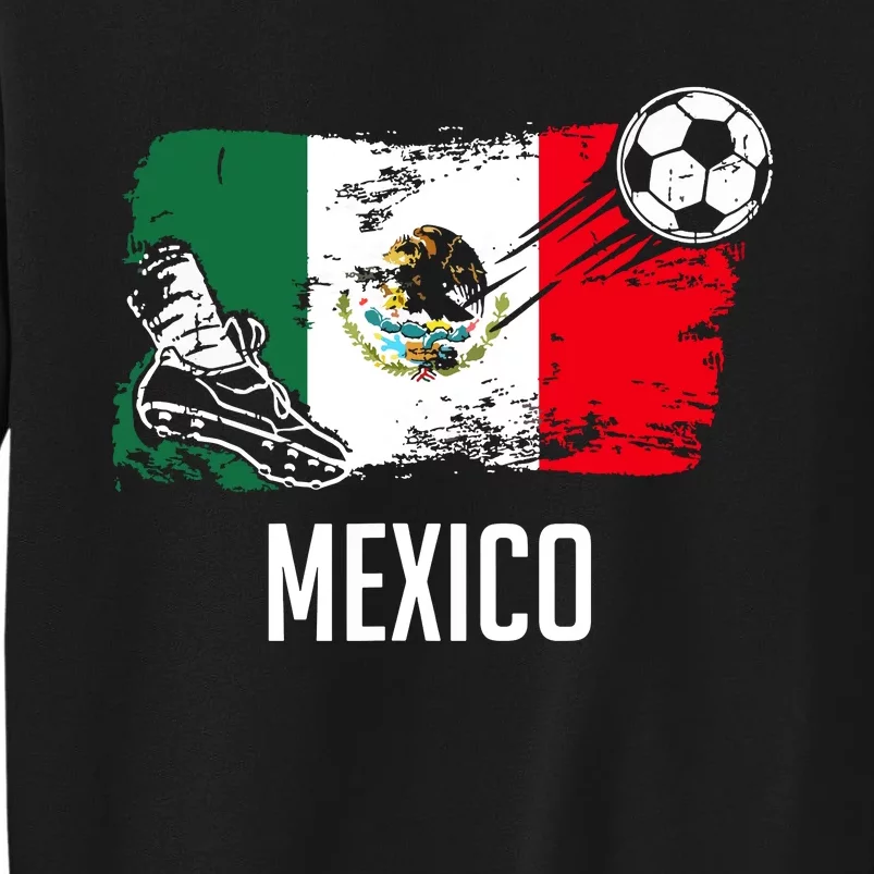 Mexico Flag Jersey Mexican Soccer Team Mexican Tall Sweatshirt