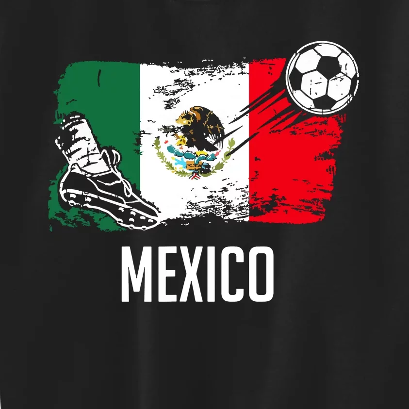 Mexico Flag Jersey Mexican Soccer Team Mexican Kids Sweatshirt