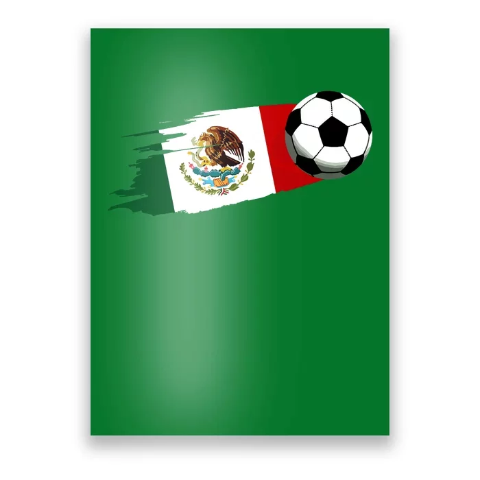 Mexico Flag Jersey Mexican Soccer Team Mexican Poster