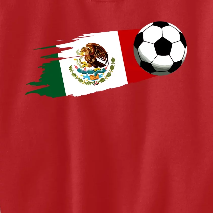 Mexico Flag Jersey Mexican Soccer Team Mexican Kids Sweatshirt