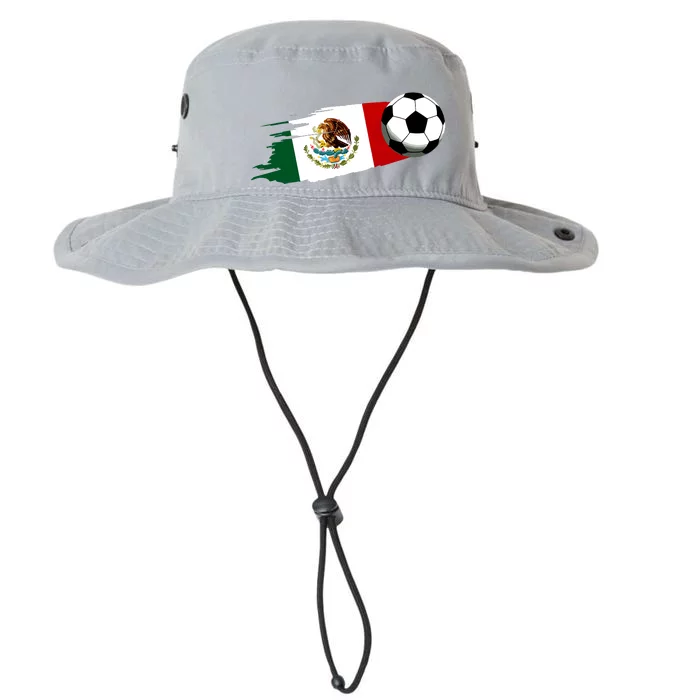 Mexico Flag Jersey Mexican Soccer Team Mexican Legacy Cool Fit Booney Bucket Hat