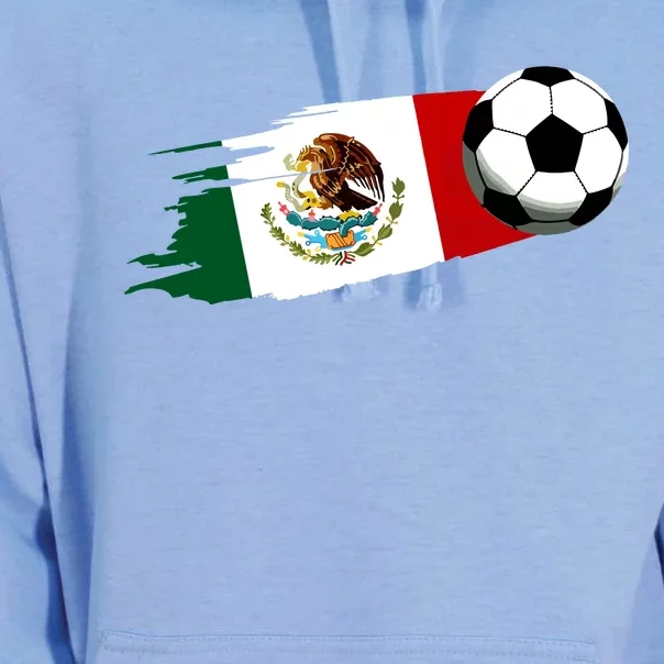 Mexico Flag Jersey Mexican Soccer Team Mexican Unisex Surf Hoodie