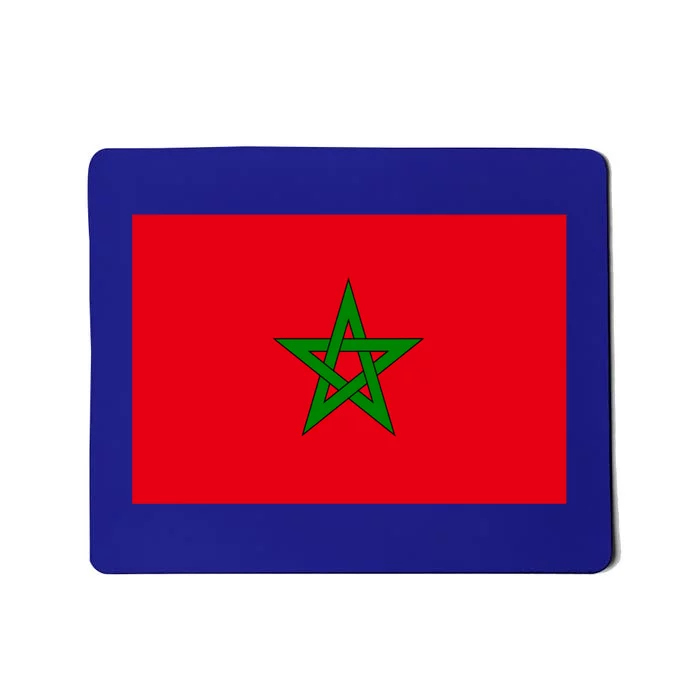 Morocco Football Jersey Moroccan Flag Moroccan Soccer Cute Gift Mousepad