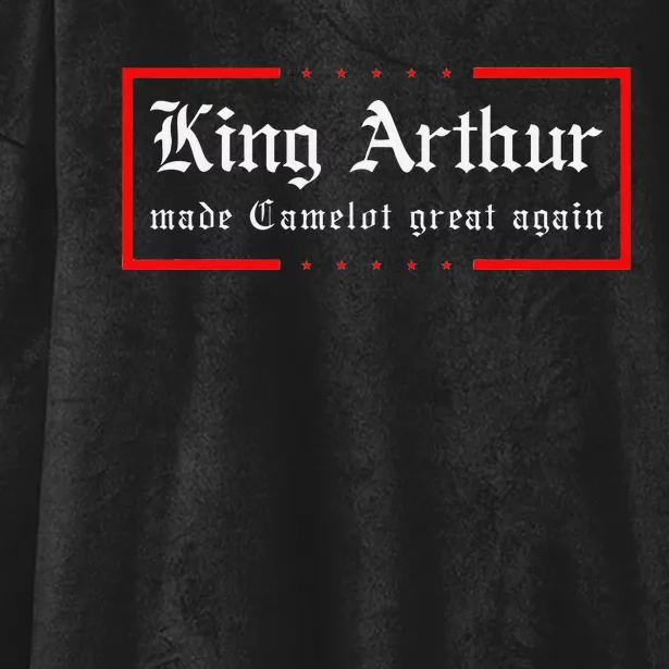 Medieval Festival King Arthur Camelot Great Again Ren Faire Hooded Wearable Blanket