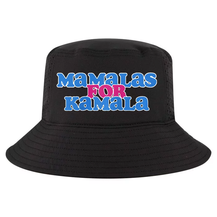 Mamalas For Kamala This Mamala Voting For Kamala Raglan Cool Comfort Performance Bucket Hat