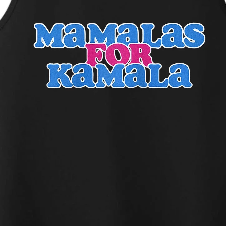 Mamalas For Kamala This Mamala Voting For Kamala Raglan Performance Tank