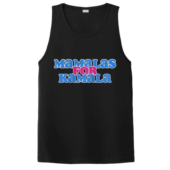 Mamalas For Kamala This Mamala Voting For Kamala Raglan Performance Tank