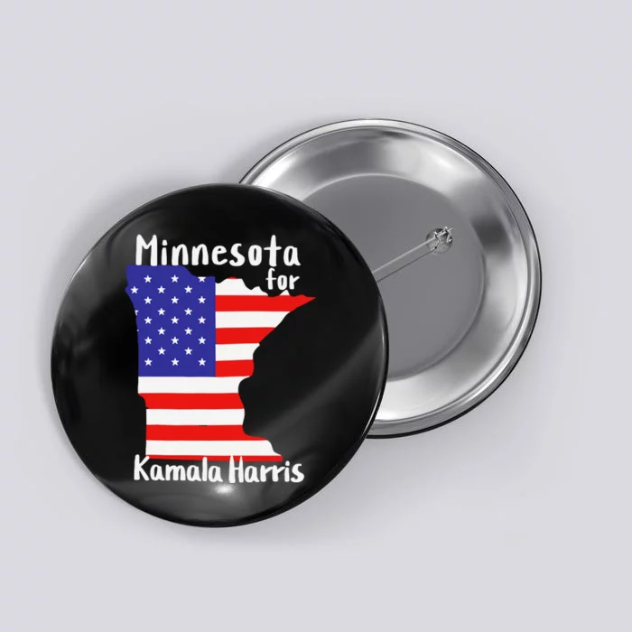 Minnesota For Kamala Harris 2024 Button