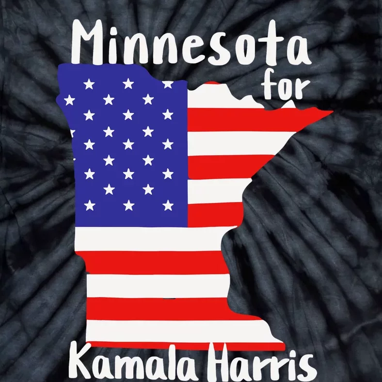 Minnesota For Kamala Harris 2024 Tie-Dye T-Shirt