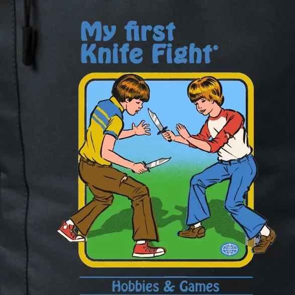 My First Knife Fight Hobbies And Games Daily Commute Backpack