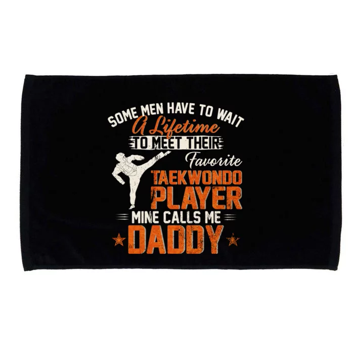 My Favorite Korea Taekwondo Training Player Calls Me Daddy Gift Microfiber Hand Towel