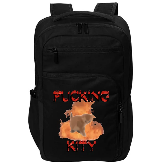 Milkcattos Fucking Kity Impact Tech Backpack