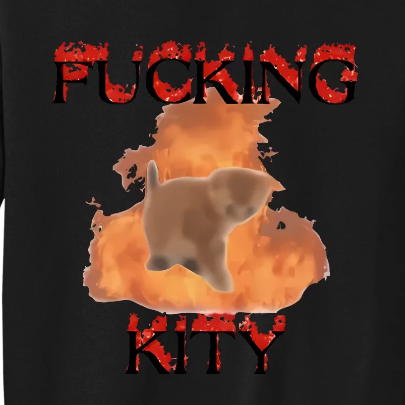 Milkcattos Fucking Kity Tall Sweatshirt