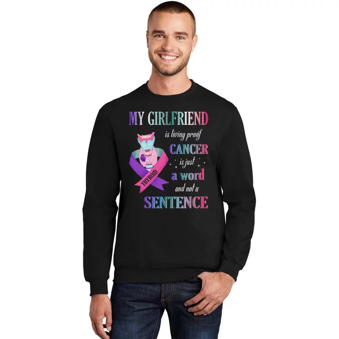 My Friend Living Proof Cancer Just A Word Not Sentence Sweatshirt