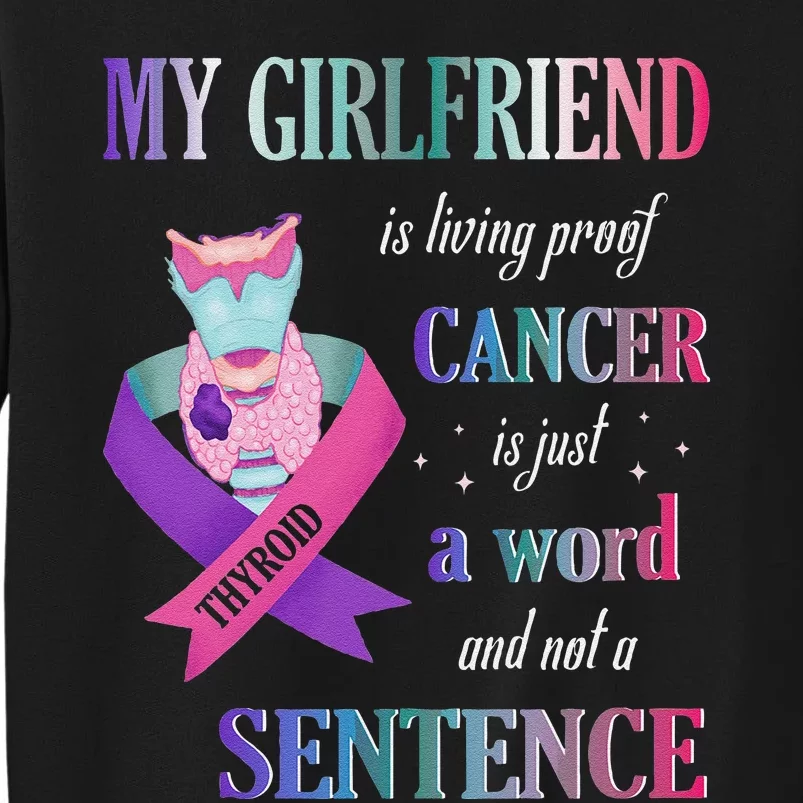 My Friend Living Proof Cancer Just A Word Not Sentence Sweatshirt