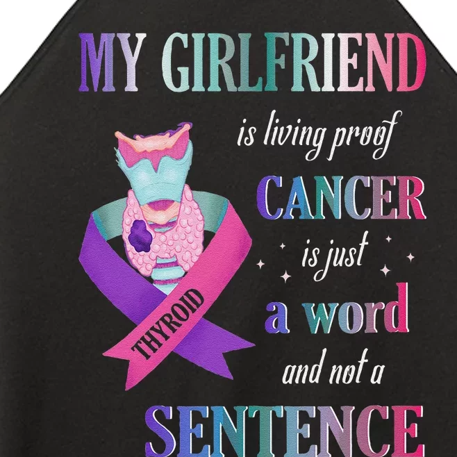 My Friend Living Proof Cancer Just A Word Not Sentence Women’s Perfect Tri Rocker Tank