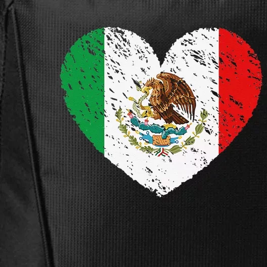 Mexico Flag Love Cinco De Mayo City Backpack