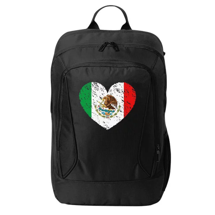 Mexico Flag Love Cinco De Mayo City Backpack