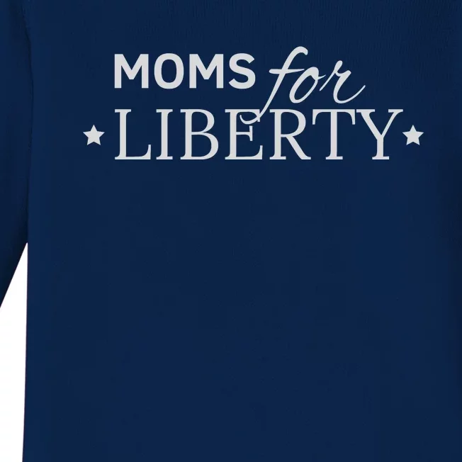 Moms For Liberty Baby Long Sleeve Bodysuit