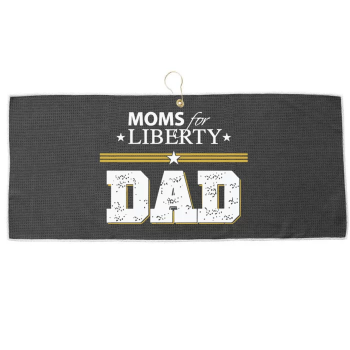 Moms For Liberty Dad Large Microfiber Waffle Golf Towel