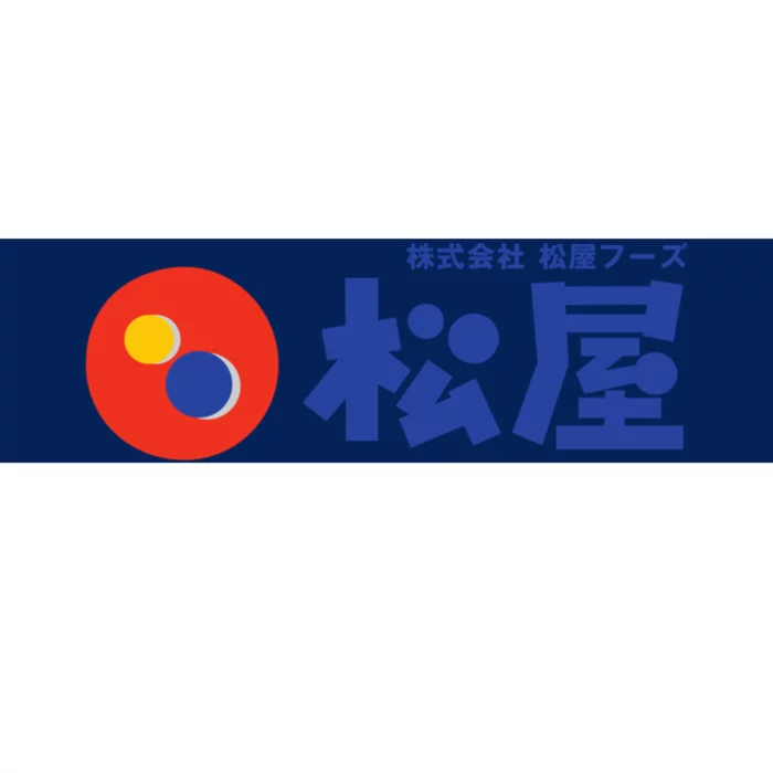 Matsuya Foods (松屋フーズ) Logo Bumper Sticker