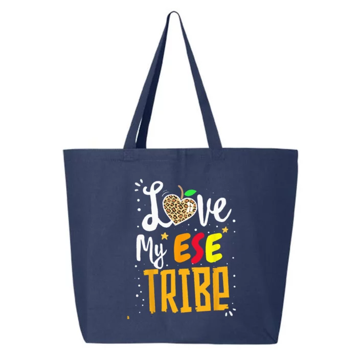 Matching First Last Day ESE Team Teacher Student Tribe 25L Jumbo Tote