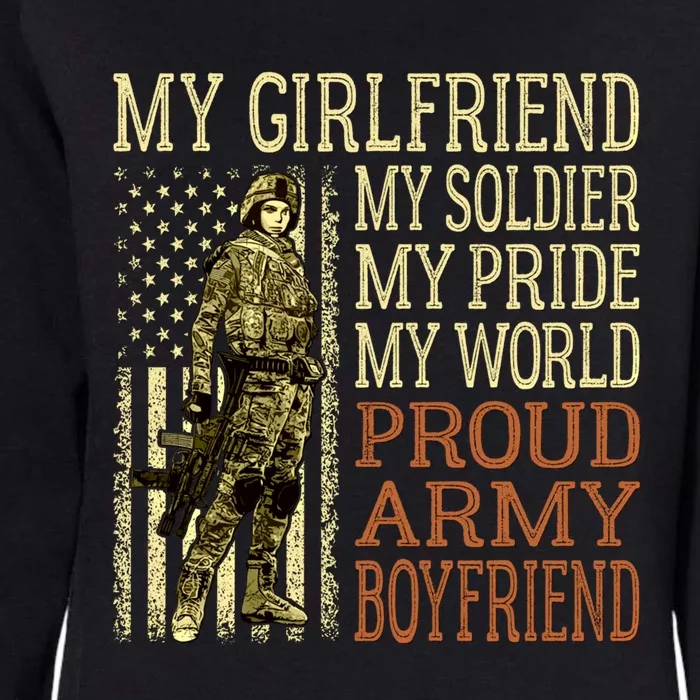 My Friend My Soldier Hero Proud Army Friend Military Gift Womens California Wash Sweatshirt