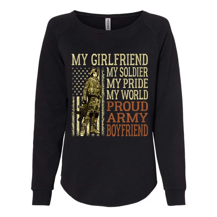 My Friend My Soldier Hero Proud Army Friend Military Gift Womens California Wash Sweatshirt