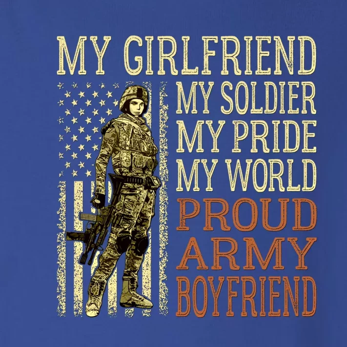 My Friend My Soldier Hero Proud Army Friend Military Gift Toddler Long Sleeve Shirt