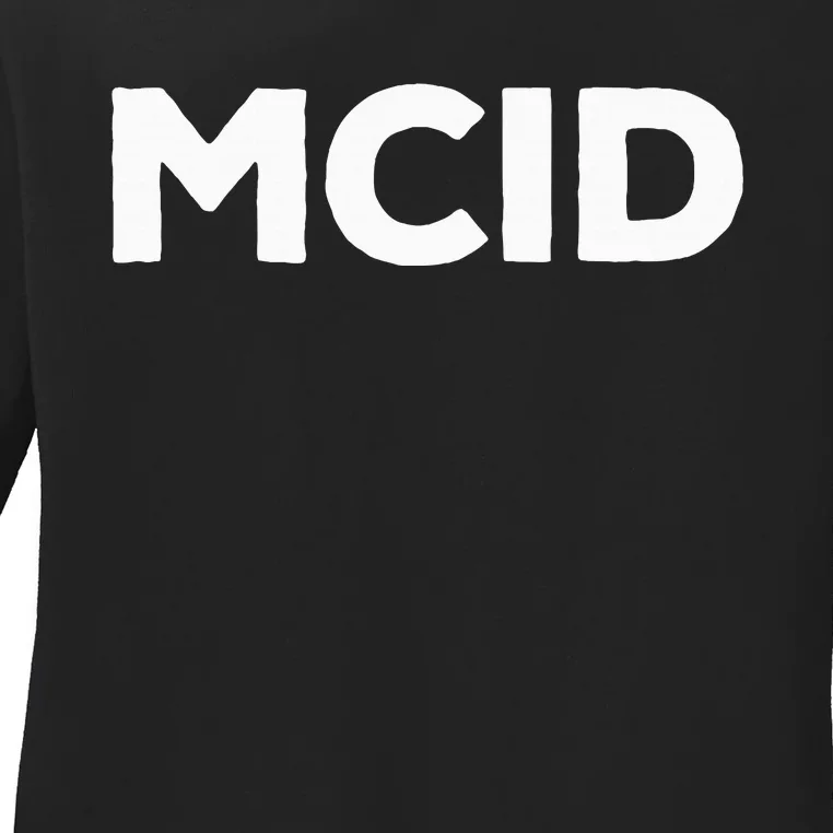 Music Fans Mcid My Crew Is Ladies Long Sleeve Shirt