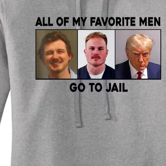 My Favorite Meen Go To Jail Women's Pullover Hoodie