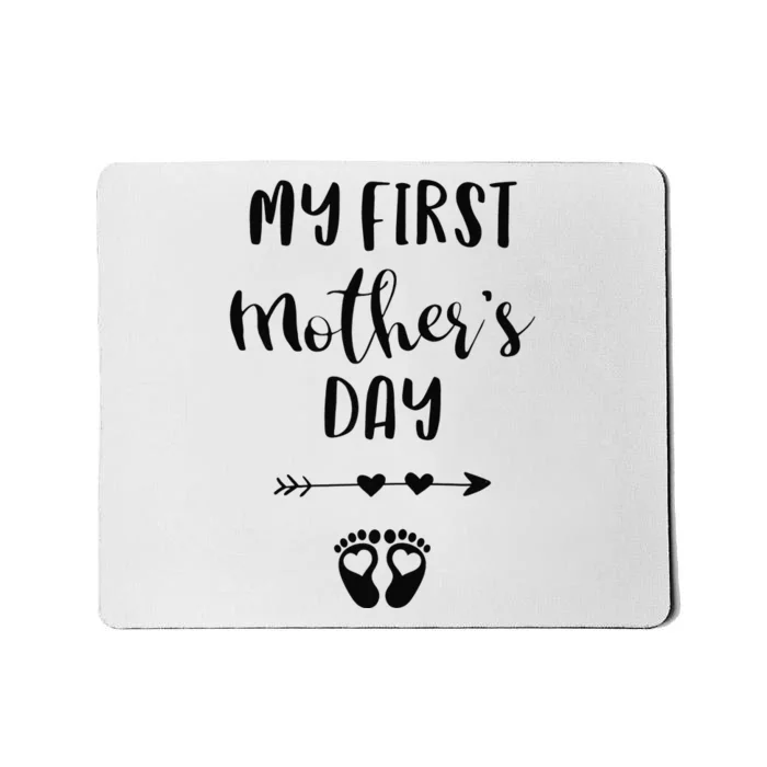 My First Mother's Day Pregnancy Announcement Pregnant Mom Mousepad