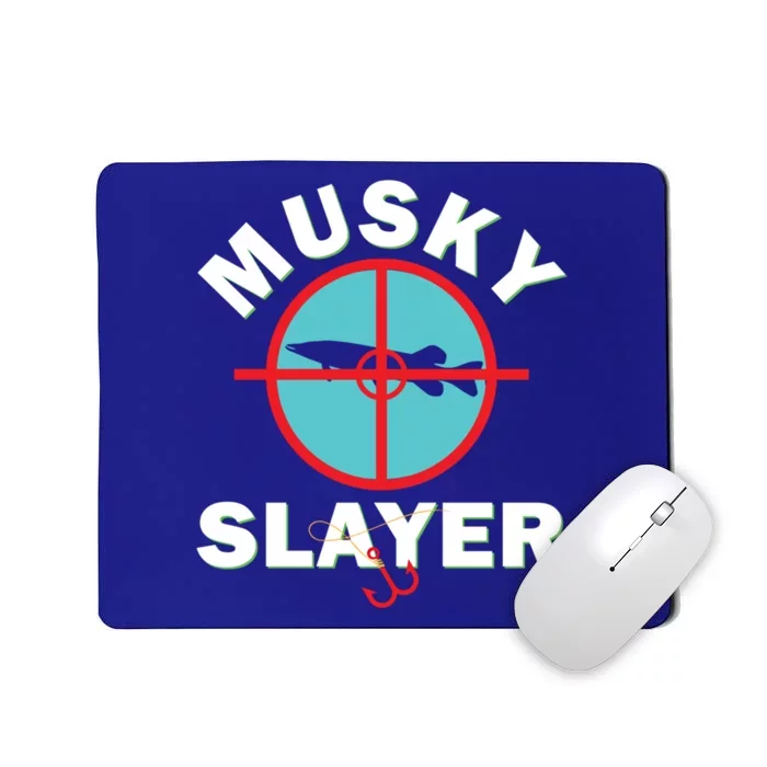 Musky Fishing Meaningful Gift With A Funny Saying For Fisher Mousepad