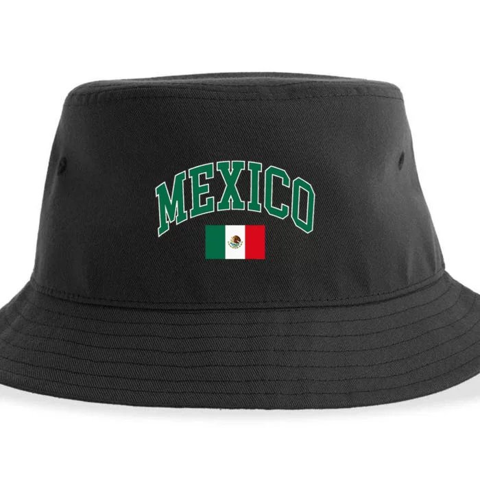 Mexico Flag Sustainable Bucket Hat