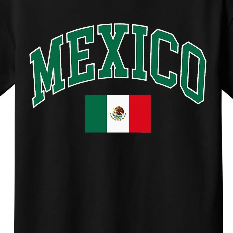 Mexico Flag Kids T-Shirt