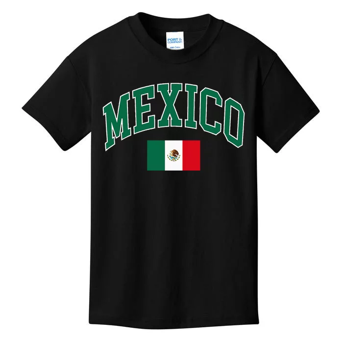 Mexico Flag Kids T-Shirt