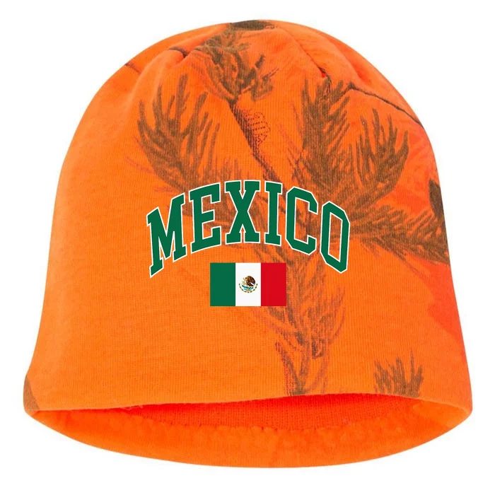 Mexico Flag Kati - Camo Knit Beanie